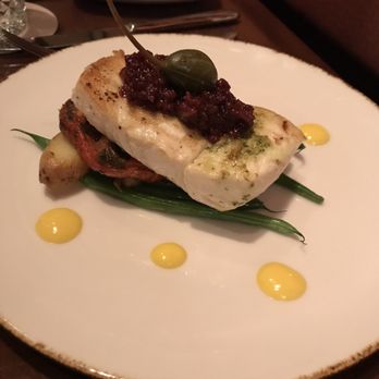 Tiffins Restaurant - Halibut - New American Near Me - Lake Buena Vista, Florida Tiffins Restaurant - Halibut - New American Near Me - Lake Buena Vista, Florida