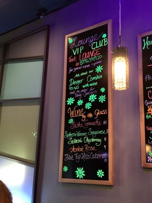 Menu photo 4 Lounge Reno, NV