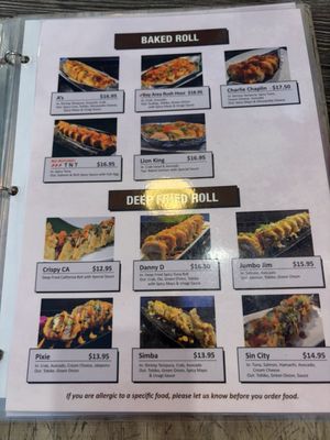 Menu photo 5 Aniki's Sushi Fremont, CA