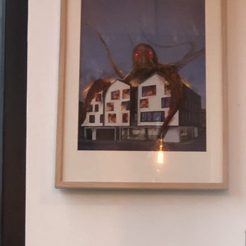 All Blue Poke - Awesome art - Poke Near Me - Portland, Oregon