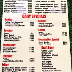 Tailgaters Sports Pub & Grub - 20151220 Back
