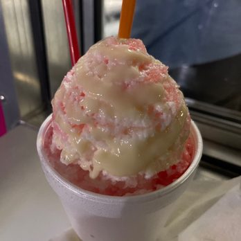 The Snow Flo - Large Watermelon, Pink Bubblegum, Cream Cheese with Ice Cream and Snow Cap - Shaved Ice Near Me - Carson City, Nevada The Snow Flo - Large Watermelon, Pink Bubblegum, Cream Cheese with Ice Cream and Snow Cap - Shaved Ice Near Me - Carson City, Nevada