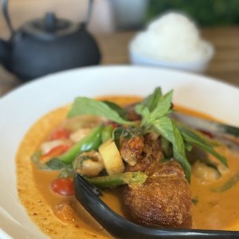Super Thai Cuisine - Duck Red Curry - Thai Near Me - Austin, Texas Super Thai Cuisine - Duck Red Curry - Thai Near Me - Austin, Texas