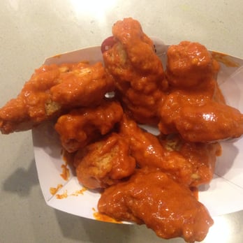 Buffalo Wild Wings - Eight boneless wings with Blazin' sauce. - American Near Me - Saugus, Massachusetts