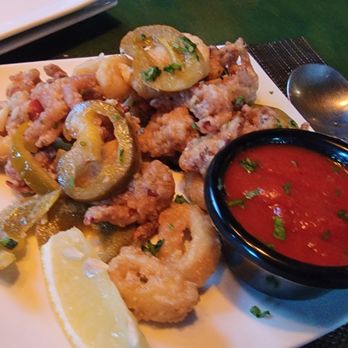 Kipling’s Tavern - Rhode Island Fried Calamari - $15 as of 9/2023 - American Near Me - Brattleboro, Vermont