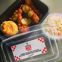 KFC - Trying out the Nashville Hot Chicken
