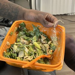 Salad and Go - Plastic I found in my food.