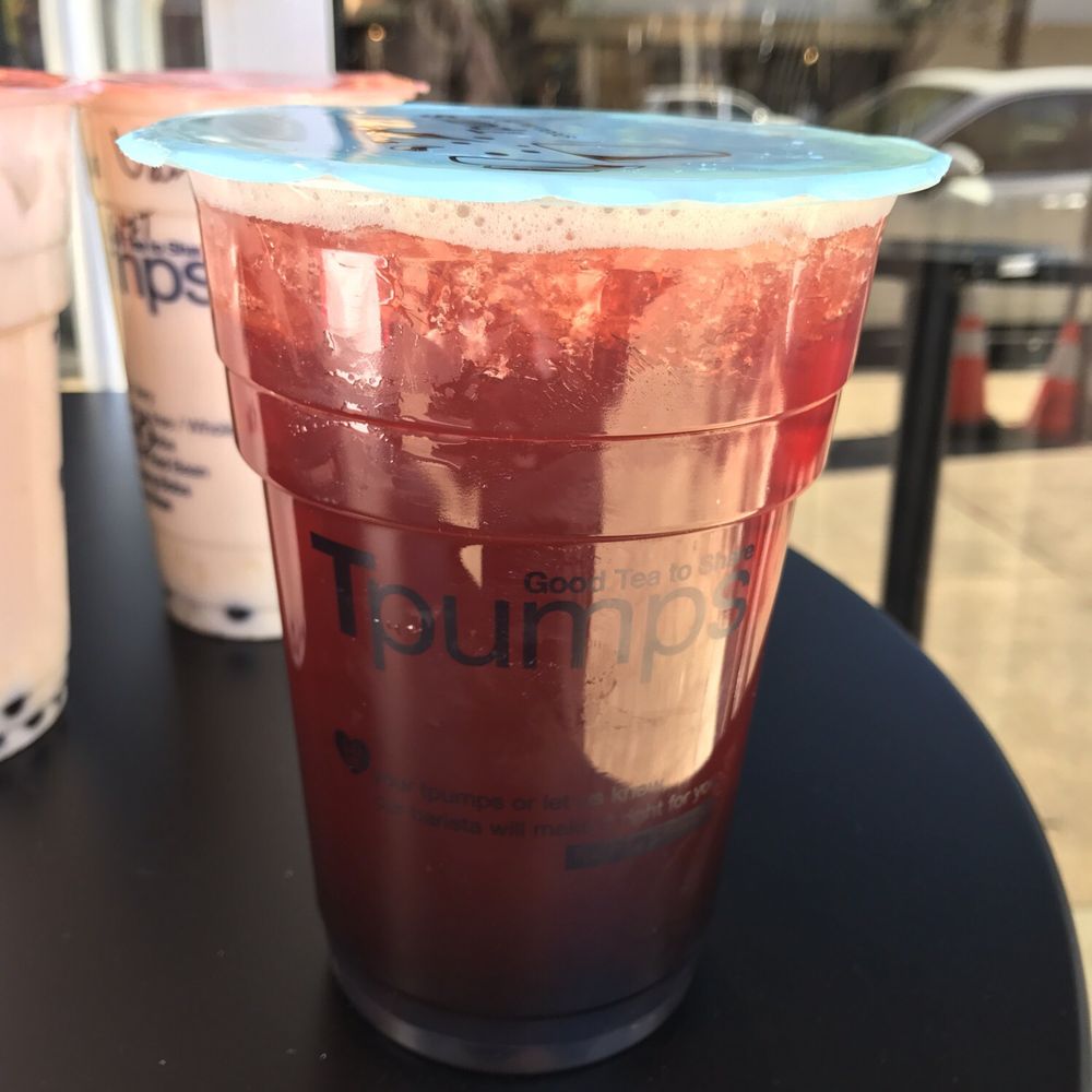Tpumps - Pasadena - Blackberry peach. - Bubble Tea Near Me - Pasadena, California Tpumps - Pasadena - Blackberry peach. - Bubble Tea Near Me - Pasadena, California