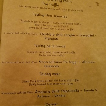 Ad Hoc - The truffle menu was a delight. - Italian Near Me - Rome, RM
