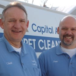Capital Area Carpet Cleaners - Chuck & Scott