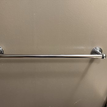 S&D Contract Services - Photo of newly-installed towel rack, after work had been completed. Shea even touched up the paint around the mounts.. - Handyman Near Me S&D Contract Services - Photo of newly-installed towel rack, after work had been completed. Shea even touched up the paint around the mounts.. - Handyman Near Me