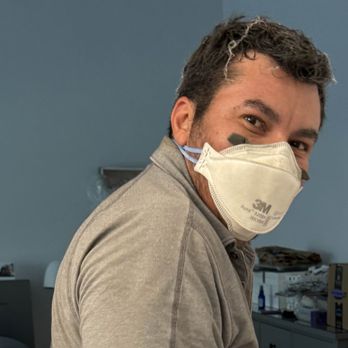 Battleborn Vents - Jorge, cobwebbed from spending 40 minutes on his belly down in the crawl space disassembling and reassembling our dryer vent pipe. - Air Duct Cleaning Near Me