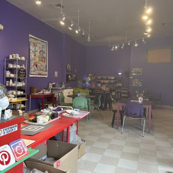 Made by Me - the inside of  the store - Paint-Your-Own Pottery Near Me - Cambridge, Massachusetts