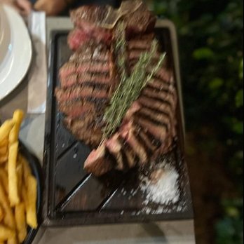 The Cutlery - Porterhouse... which they cut up for us, without us asking. So sweet of them - Steakhouses Near Me - Honolulu, Hawaii