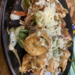 Shrimp Fajitas Plate