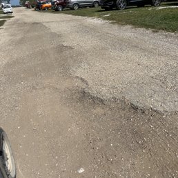 More potholes