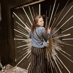 Prismajic - My friend entering the immersive art experience