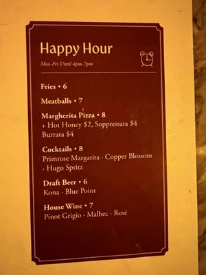 Menu photo 4 Primrose New York, NY Menu photo 4 Primrose New York, NY