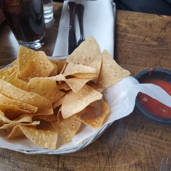 El Adobe - Chips and salsa...salsa is spicy and not too thick - Latin American Near Me - San Juan Capistrano, California El Adobe - Chips and salsa...salsa is spicy and not too thick - Latin American Near Me - San Juan Capistrano, California