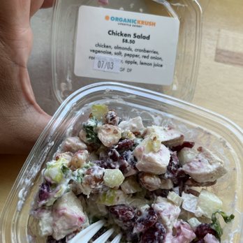 Organic Krush Kitchen & Eatery - Chicken Salad - Juice Bars & Smoothies Near Me - Rockville Centre, New York