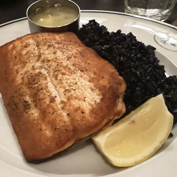 Kristines - Arctic Char w black rice - French Near Me - Princeton, New Jersey Kristines - Arctic Char w black rice - French Near Me - Princeton, New Jersey