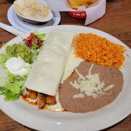 Seafood burrito Seafood burrito