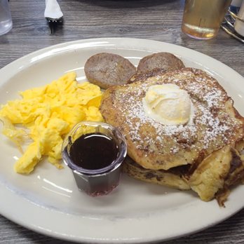 Biscuits Cafe - Cinnamon Roll French Toast Combo - Breakfast & Brunch Near Me - Peoria, Arizona
