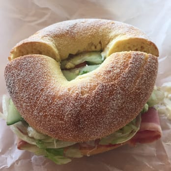 Bagel Nash - Corned beef on a toasted corn bagel - Bakeries Near Me - Toronto, Ontario