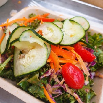 Crushcraft Thai Eats - Kale salad in peanut garlic dressing! - Thai Near Me - Dallas, Texas