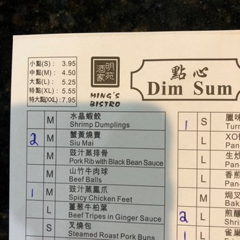 Ming's Bistro - Dim Sum Near Me - Orlando, Florida