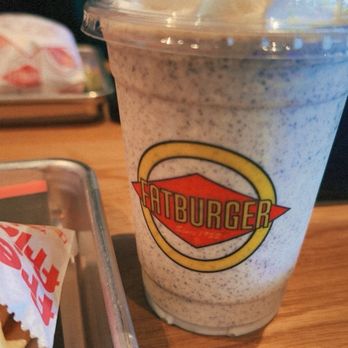 Fatburger - OREO Cookies & Cream Milkshake - Burgers Near Me - Celebration, Florida