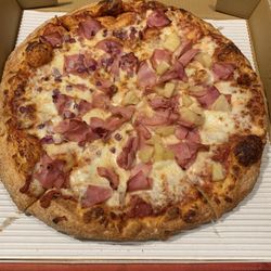 Sammy's Pizza - Excellent (Ham and Pineapple; Ham and Red Onion) Pizza!