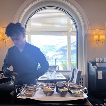 Lakeview Lounge - Table side Caesar salad. - Canadian (New) Near Me - Lake Louise, Alberta