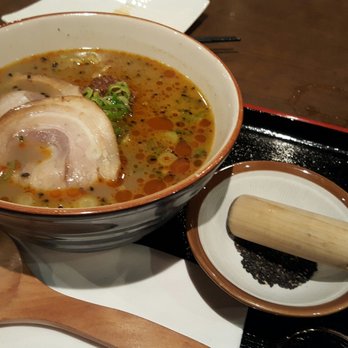 Ramen Isshin - Black Sesame Tan Tan Noodles. - Ramen Near Me - Toronto, Ontario Ramen Isshin - Black Sesame Tan Tan Noodles. - Ramen Near Me - Toronto, Ontario