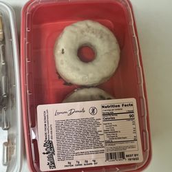 Healthy Coast Meals - Lemon Protein Donuts (2)