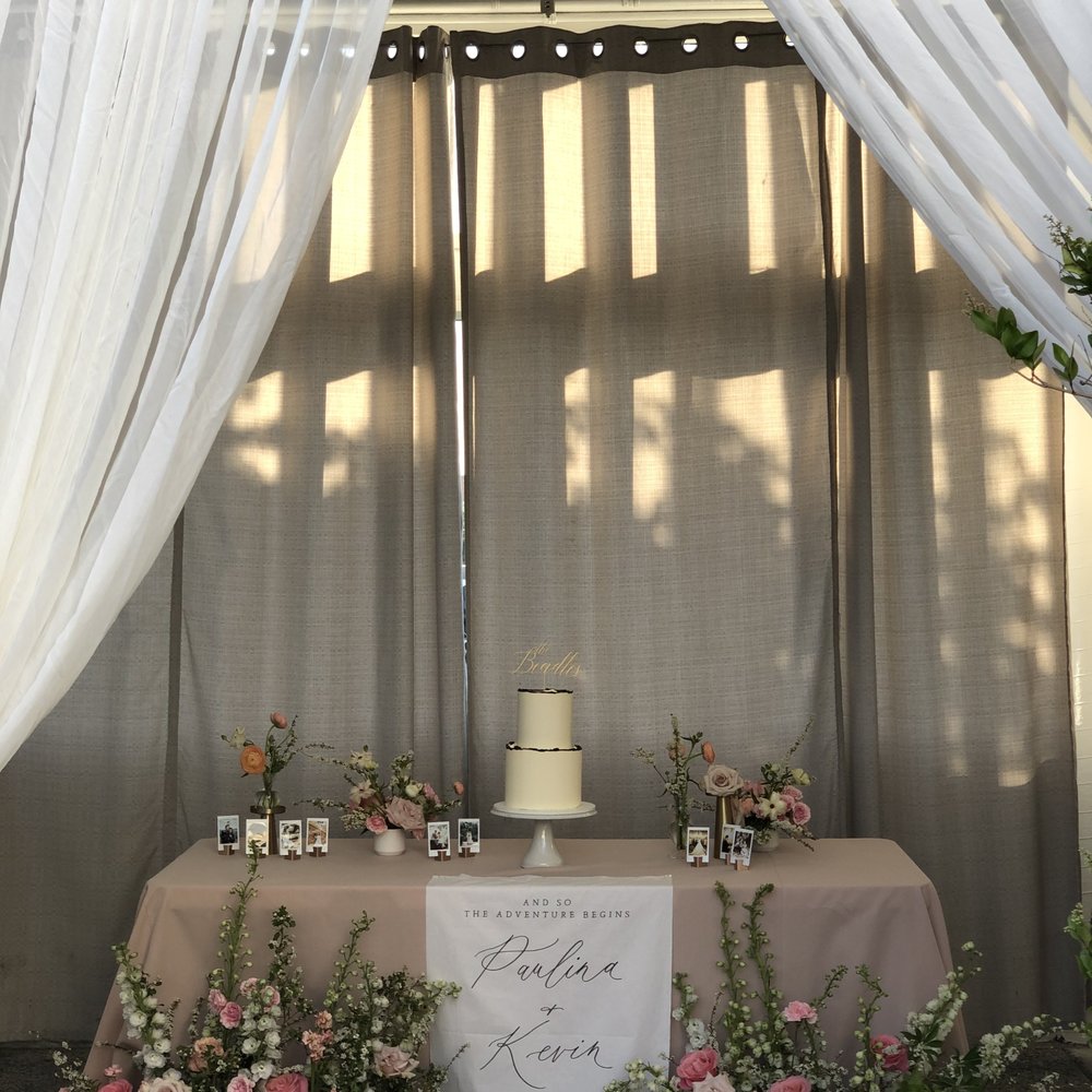JMK Events - I literally thought we'd just have a cake plopped on a table, but Jess designed this entire setup! - Party & Event Planning Near Me JMK Events - I literally thought we'd just have a cake plopped on a table, but Jess designed this entire setup! - Party & Event Planning Near Me