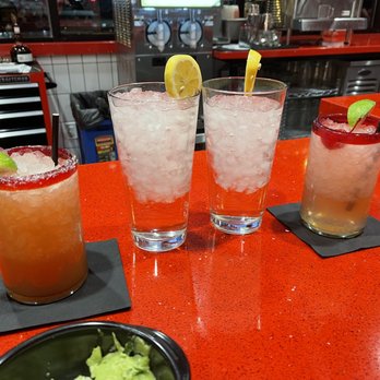 Torchy's Tacos - Strawberry margarita and Tito's Cherry limeade - Tex-Mex Near Me - Fishers, Indiana Torchy's Tacos - Strawberry margarita and Tito's Cherry limeade - Tex-Mex Near Me - Fishers, Indiana
