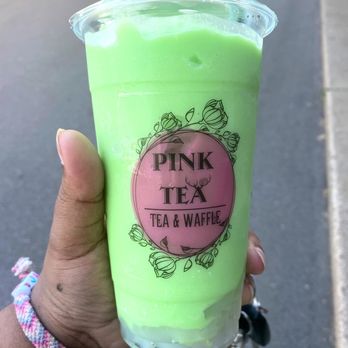 Pink Tea - Honeydew - Bubble Tea Near Me - Bloomington, Minnesota