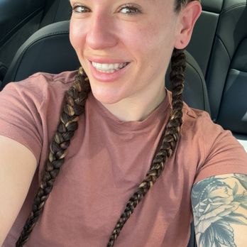 Braids by Nia Sutherland - Love my Dutch braids ! So happy with Nia. Thank you so much! - Hair Stylists Near Me - Pasadena, California