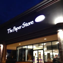 The Paper Store - Stoneham Paper Store -- Redstone Shopping Center: 99 Main Street / Route 28, Stoneham Storefront