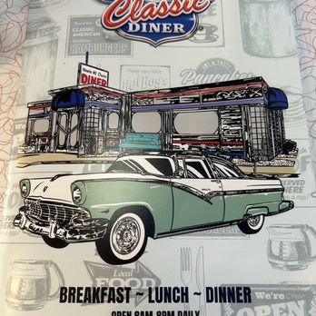 Route 40 Classic Diner - Top cover of the menu - Diners Near Me - Grindstone, Pennsylvania Route 40 Classic Diner - Top cover of the menu - Diners Near Me - Grindstone, Pennsylvania