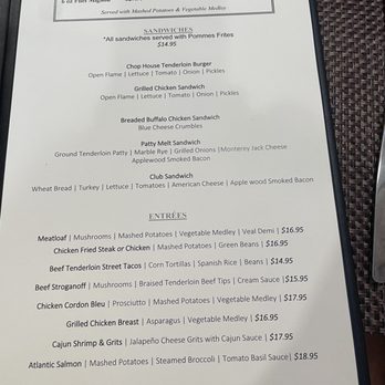 Zack’s Bistro - The Menu - Soup Near Me - Arlington, Texas