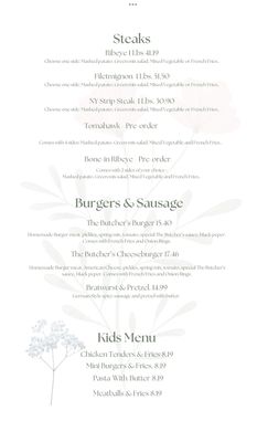 Menu photo 6 The Butcher’s Grill Franklin, NJ