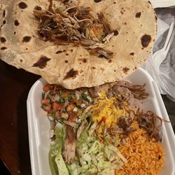 Beto's Mexican Food - "Serving" of the carnitas