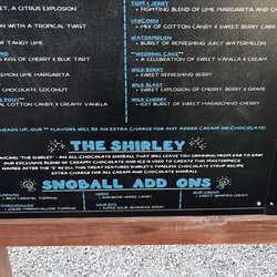 S&J Snoball Custard Shop - Dog treats!