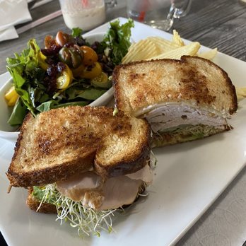 Black and White Cafe - Smoked Turkey with side salad. - Coffee Roasteries Near Me - Glendale, Arizona Black and White Cafe - Smoked Turkey with side salad. - Coffee Roasteries Near Me - Glendale, Arizona