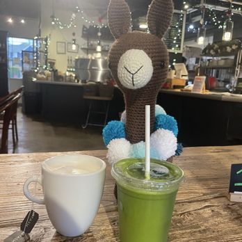 Indigo Cafe - Lavender latte and Green Smoothie - Cafes Near Me - Surrey, British Columbia Indigo Cafe - Lavender latte and Green Smoothie - Cafes Near Me - Surrey, British Columbia