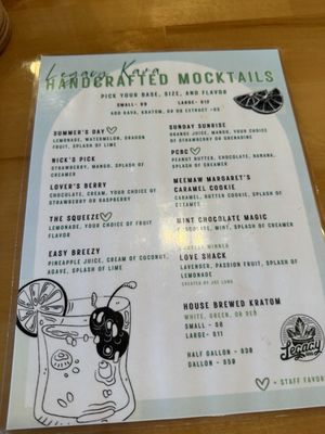 Menu photo 3 Legacy Kava Oviedo, FL