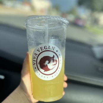 Viva Vegan - a person holding a drink in their hand - Vegan Near Me - Colton, California Viva Vegan - a person holding a drink in their hand - Vegan Near Me - Colton, California