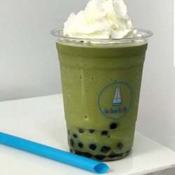 NEW....!!!!! Macha Green Tea w/ BOBA
